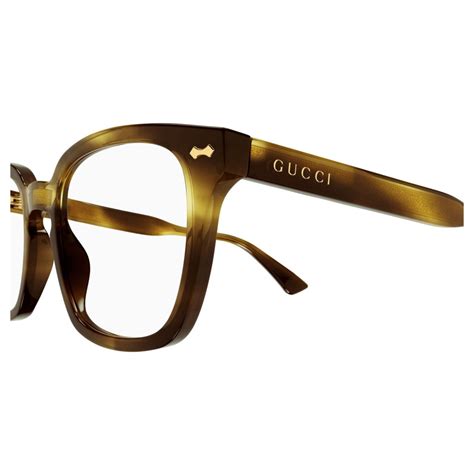 gucci gg 004-o|Gucci gg0184o unisex eyeglasses havana.